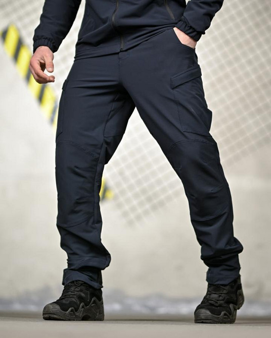 Еластичний тактичний костюм agony синій дснс НП4889 Одеса - фото 6