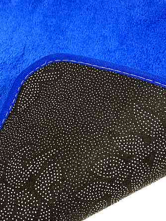 Коврик для ванны и душа Bathlux длинный мягкий ворс, нескользящий 80*50, Ярко синий Каменец-Подольский