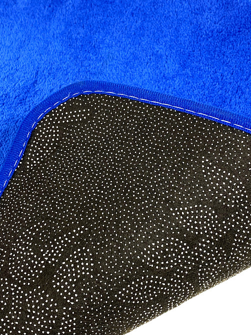 Коврик для ванны и душа Bathlux длинный мягкий ворс, нескользящий 80*50, Ярко синий Каменец-Подольский - изображение 3