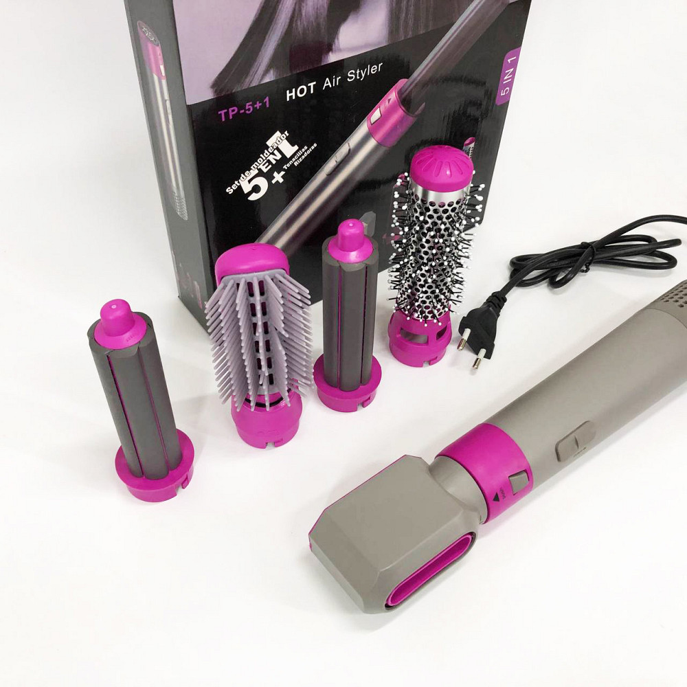 Фен для об'ємної укладки 5, Фен для сушіння волосся з насадкою Якісний волосся VL-29 Львів - фото 14