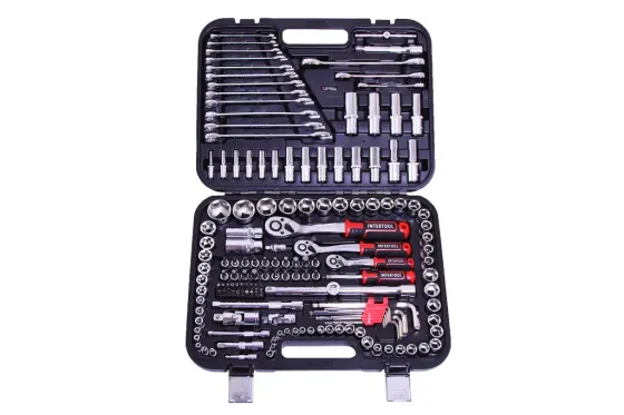 Набір інструментів 156 їд. Intertool Storm 1/2, 1/4, 3/8 Вінниця