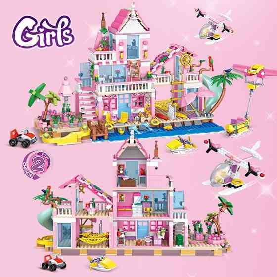 Конструктор Chaobao Пляжная вилла, 1040 деталь Киев