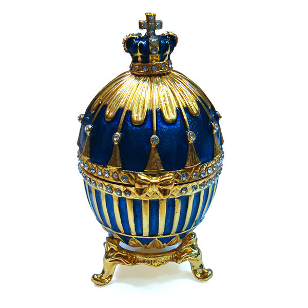 Сувенірна скринька-яйце під Фаберже Київ - фото 3