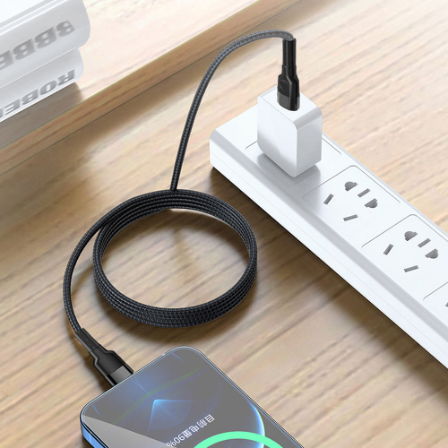 Кабель USB PD Type-C/Type-C ColorWay CW-CBPDCC047-BK 3,0A 1м чорний Житомир