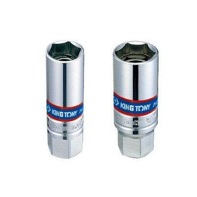Головка торцева KING TONY свічна 3/8" 20.8 мм шестигранна (366521) Вінниця - фото 1