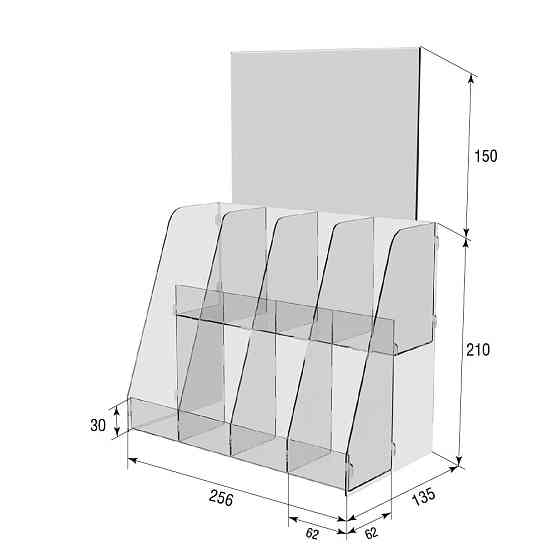Товарна горка EKOSTAR для чаю з кишенею Київ