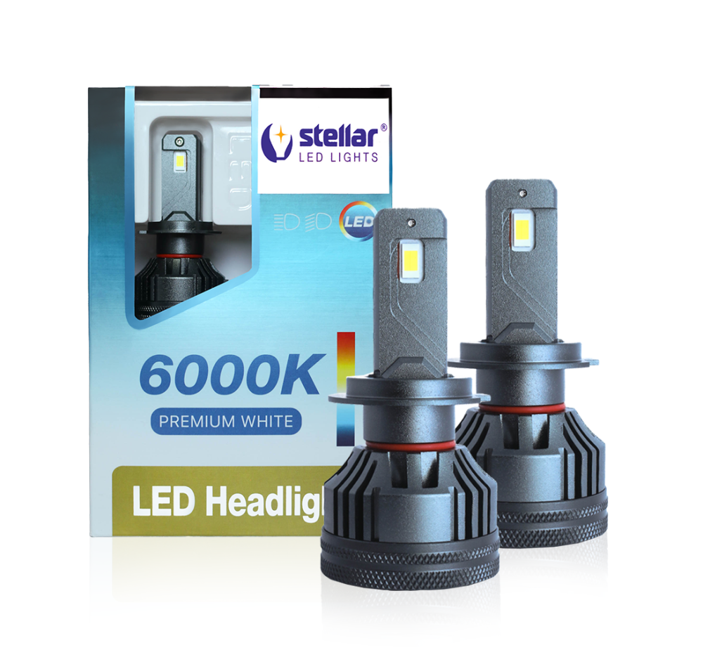 LED автолампи H7 STELLAR M65 Pro 65W 6000K 12–30V CANBUS EMC (комплект 2 шт.) Вінниця - фото 9