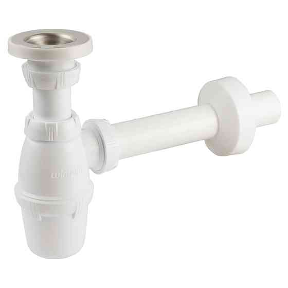 Wirquin Сифон для раковины с пробкой на цепочке 1¼"×Ø32мм WIRQUIN (9541823) Киев