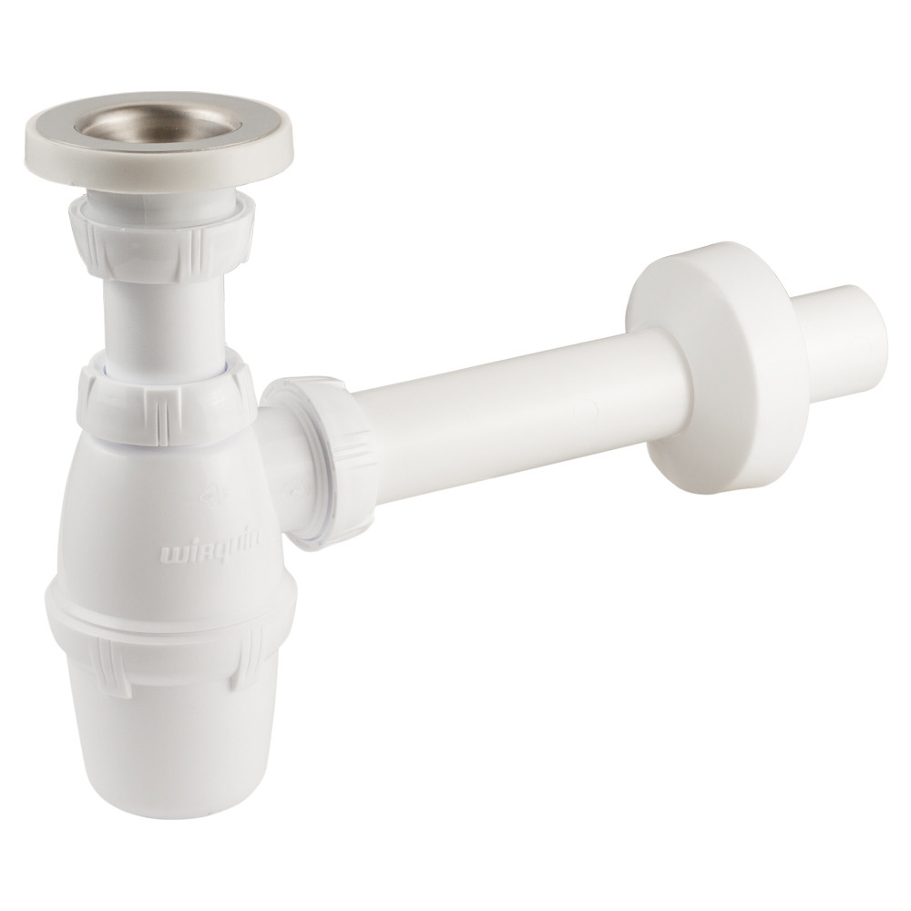 Wirquin Сифон для раковины с пробкой на цепочке 1¼"×Ø32мм WIRQUIN (9541823) Киев - изображение 4
