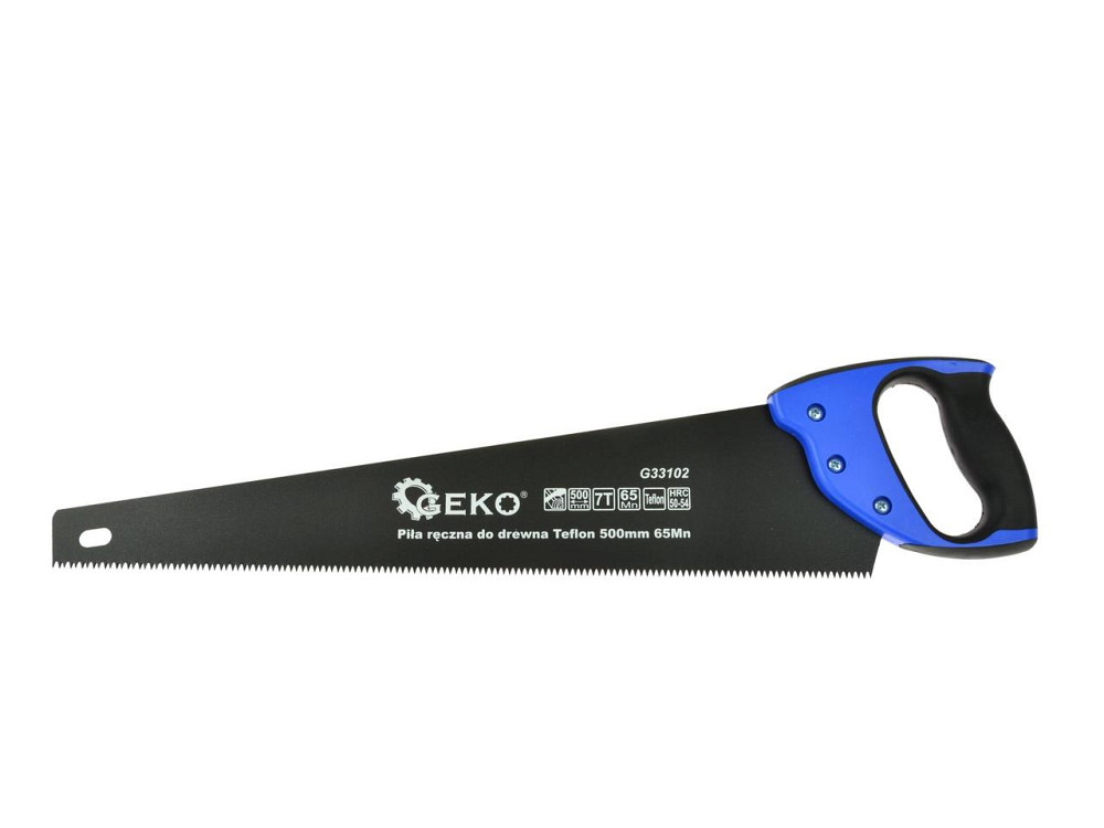 Пилка деревини "GeKo" тефлонова  7зуб./дюйм 500мм Київ - фото 1