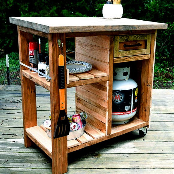 Столик для барбекю 