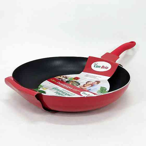 Сковорода з антипригарним покриттям внутрішньої поверхні Con, Сковорода фірмова, Практична сковорідка ZO-37 Івано-Франківськ