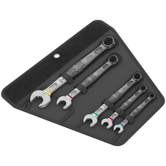 Набір ключів комбінованих дюймових Wera 5/16"-3/4" 5шт, в сумці, 6003 Joker 5 Imperial Set 1 05020240001 Одеса