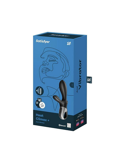 Універсальний смарт-вібратор з підігрівом Satisfyer Heat Climax + (м'яте паковання!!!) Sex Aura Київ - фото 5