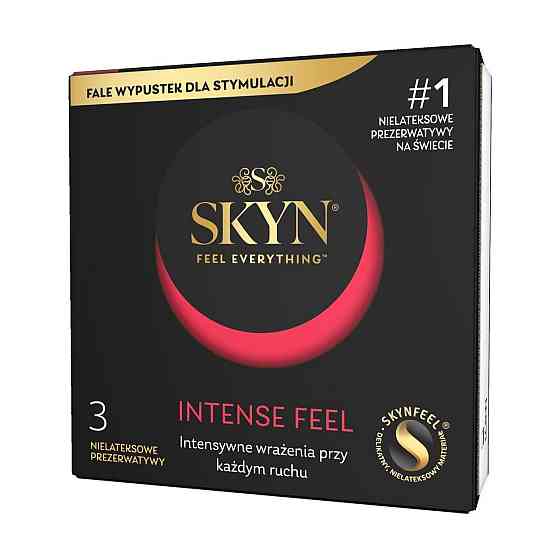 Презервативы SKYN Intense Feel 3 шт Sex Aura Киев