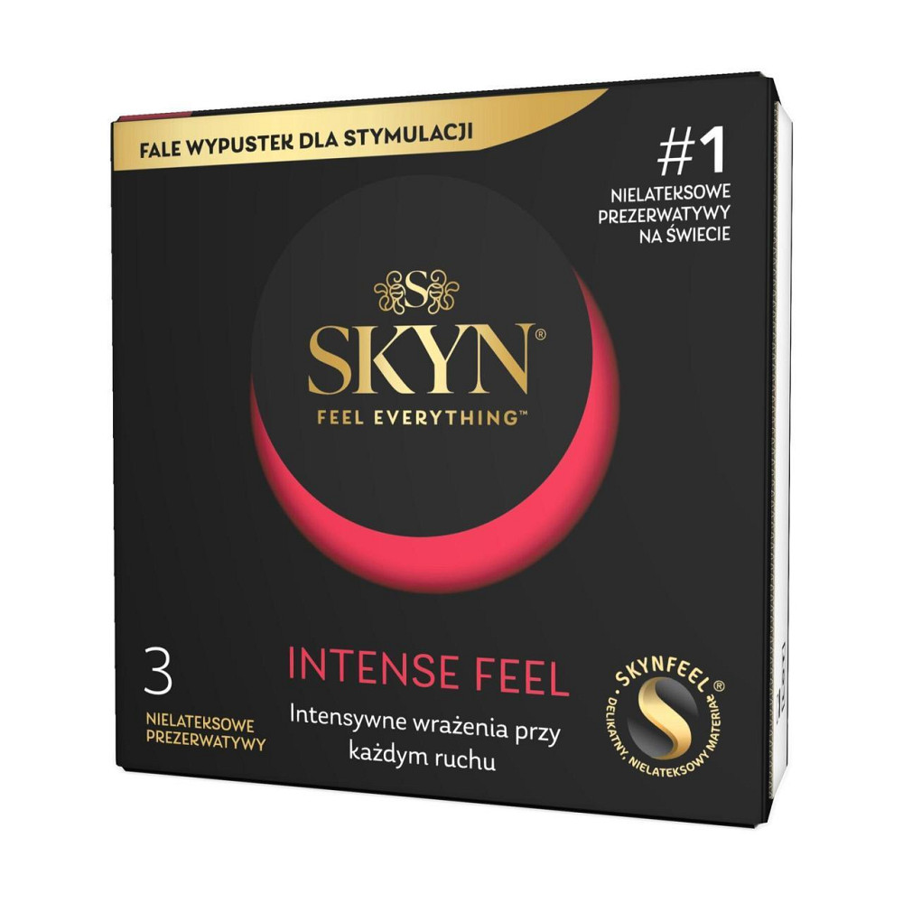 Презервативы SKYN Intense Feel 3 шт Sex Aura Киев - изображение 1
