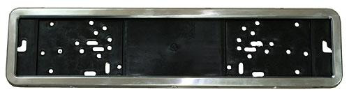 Рамка під номер нержавіюча сталь PH-60050 Вінниця - фото 1