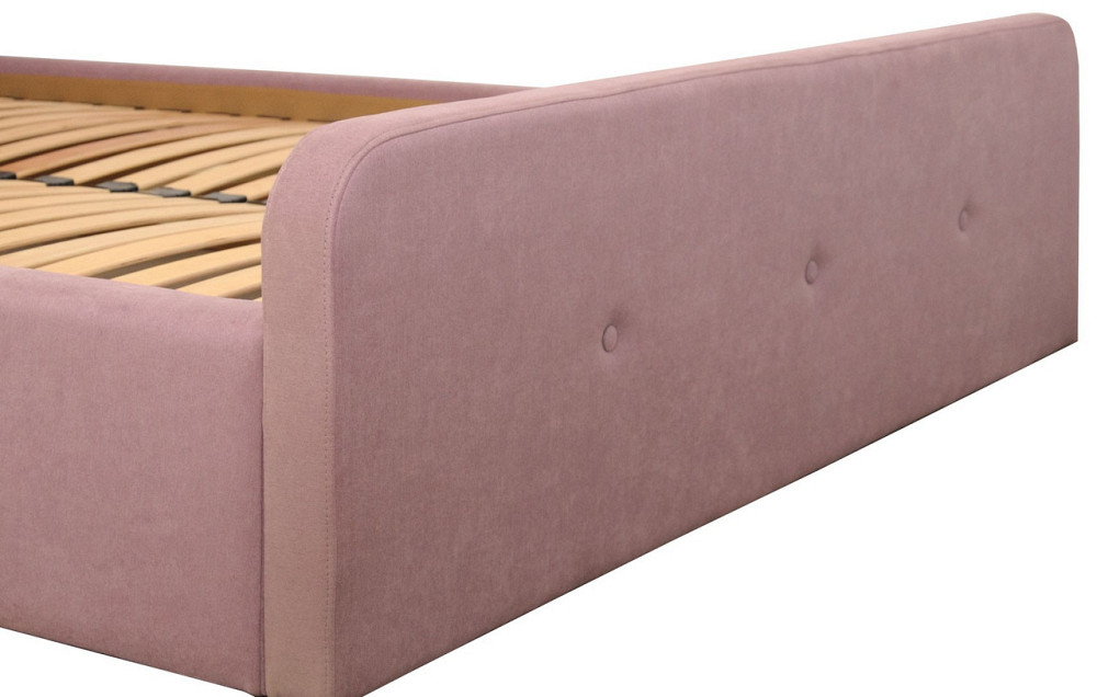 Ліжко Двоспальне Michelle Standart 160 х 200 см Fibril 24 Рожевий Дніпро - фото 10