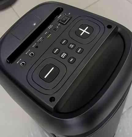 Портативна підлогова колонка на 50 Вт, колонка блютуз, 2 мікрофони. Київ