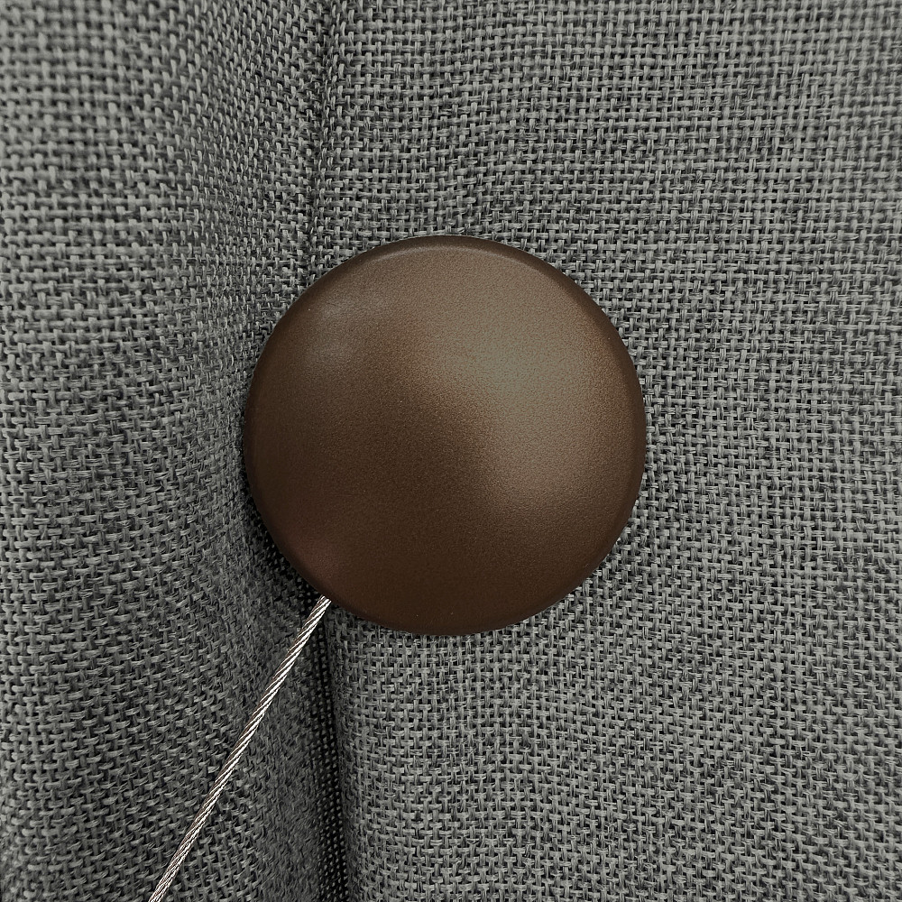 Магниты для штор и гардин Круг 2 шт Коричневый (81-294) Киев - изображение 3