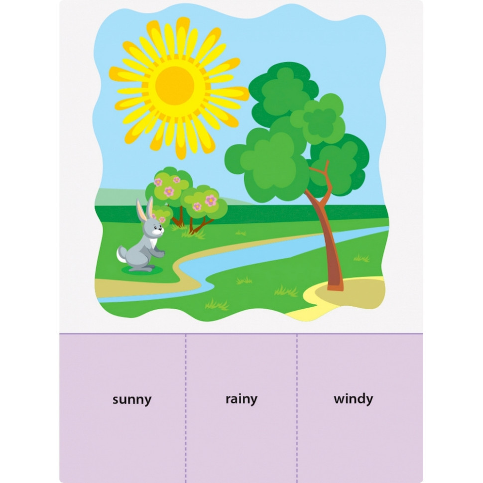 Гра-блокнот "Згинаю-розгинаю The world around me" 15703 англійська мова Вінниця - фото 4