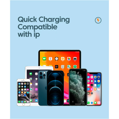 Дата кабель USB-C to Lightning 1.0m 3A purple Essager (EXCTL-CH05) Вінниця - фото 8