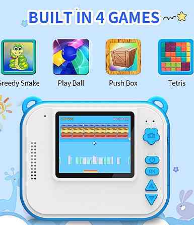 Термо фото принтер, миттєва фотографія. Поларойд.Дитяча камера Київ