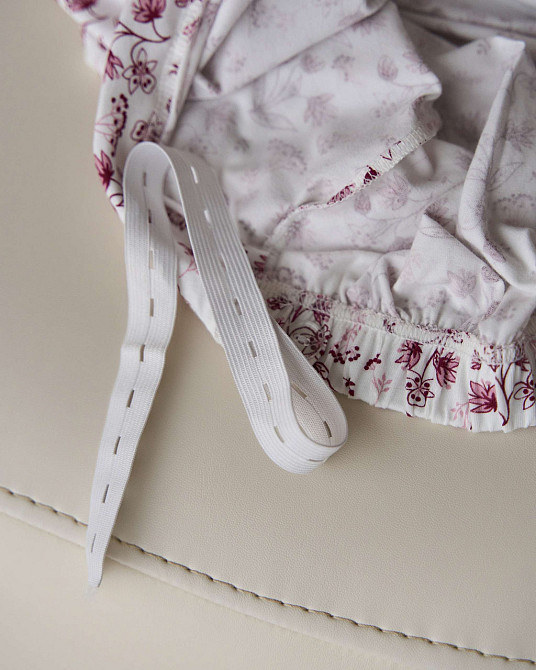 Комплект-тройка для дома для беременных со штанами - цветочки Nicoletta 7391 S Киев - изображение 9