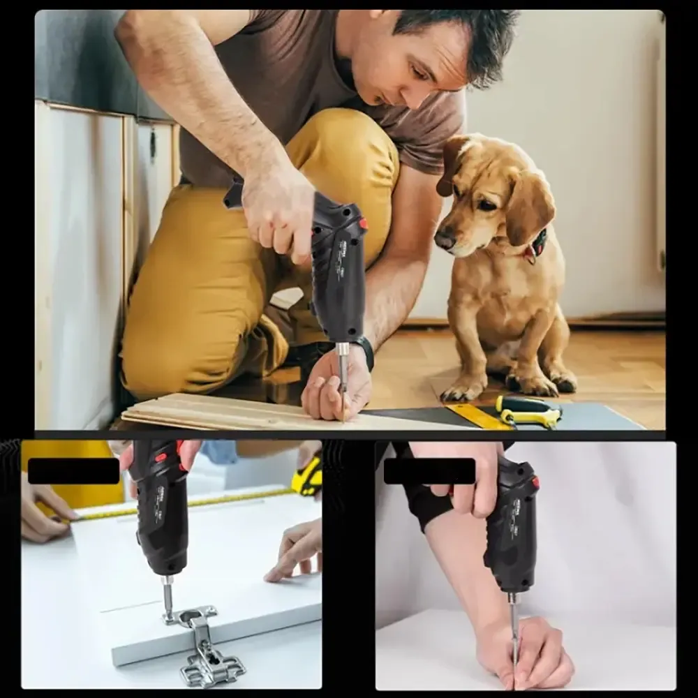 Аккумуляторная отвертка трансформер, 48 элементов, мини-шуруповерт Коломыя - изображение 5