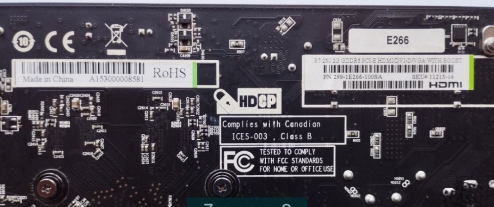 Видеокарта Sapphire Radeon R7 250 2Gb. DDR3 (128Bit) Киев - изображение 5