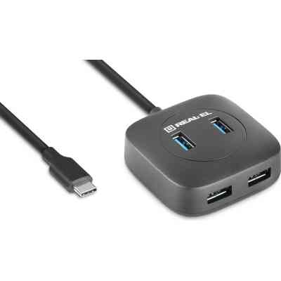 Концентратор REAL-EL CQ-407 black (EL123110011) Вінниця