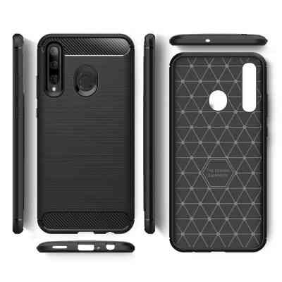 Чохол до мобільного телефона Laudtec для Huawei P Smart 2019 Carbon Fiber (Black) (LT-PST19) Вінниця