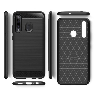 Чехол для мобильного телефона Laudtec для Huawei P Smart 2019 Carbon Fiber (Black) (LT-PST19) Винница - изображение 4