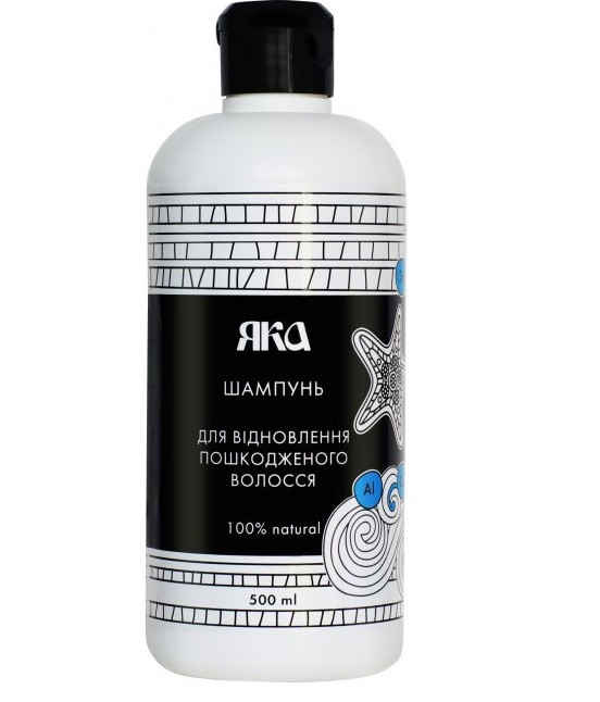 Шампунь для восстановления поврежденных волос ЯКА 500 мл Киев - изображение 1