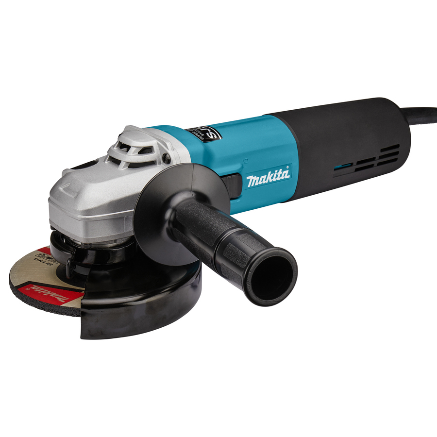Професійна кутова шліфувальна машина Makita 9565 CVR: 1400 Вт, Ø диска 125х22,23 мм, 12000 об/хв, вага 2.4 кг Київ - фото 1