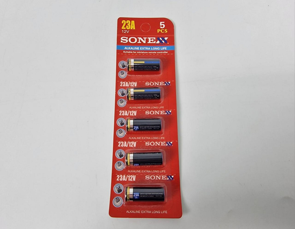 Элемент питания 23А (батарейка)  SONEX (5 шт) Харьков - изображение 1