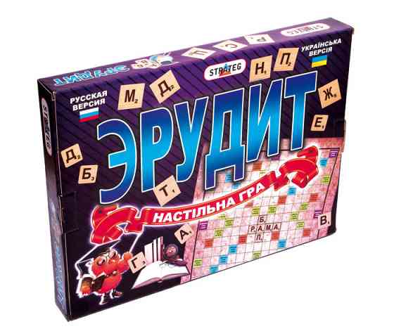 Гра 30451 (укр) Стратег, "Ерудит", в кор-ці, 38-29-4см, шт Київ