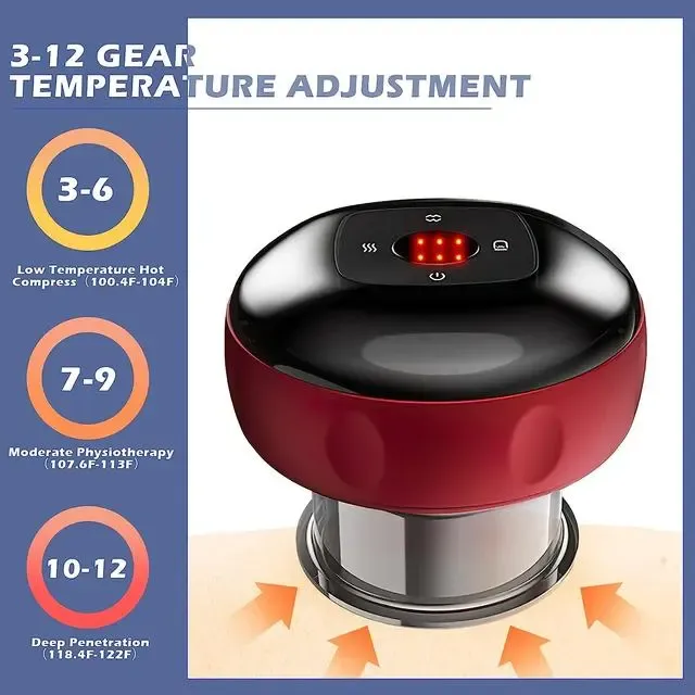 Электрический вакуумный баночный массаж | Массажер для тела | Массажер с эффектом банок Коломыя - изображение 8