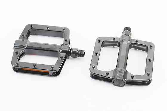 Педалі MTB широкі 9/16" (110x102x22mm) алюмінієві, чорні NWL-303 Київ