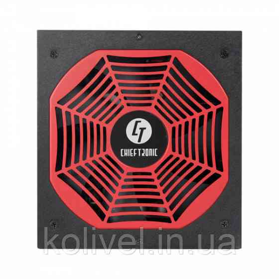БЖ 850W Chieftec Chieftronic PowerPlay GPU-850FC 140 mm, 80+ PLATINUM, Modular, Retail Box (GPU-850FC) Київ