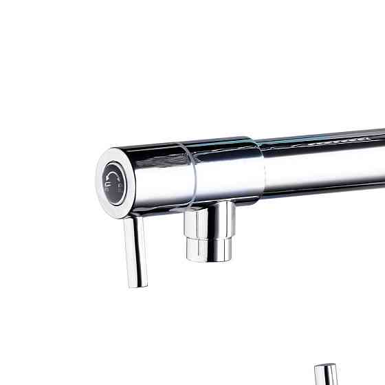 Змішувач для раковини висувний злив кран два режими води WanFan Хромований Кам'янець-Подільський