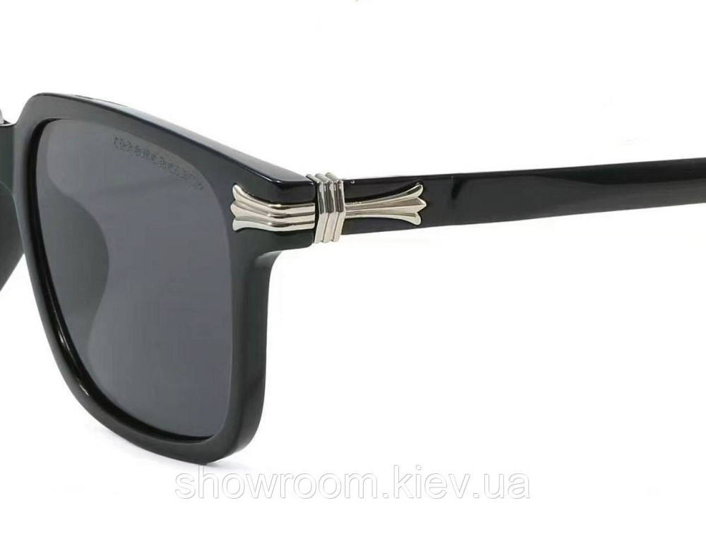 Чоловічі брендові сонцезахисні окуляри Chrome Hearts 8233 Київ - фото 2