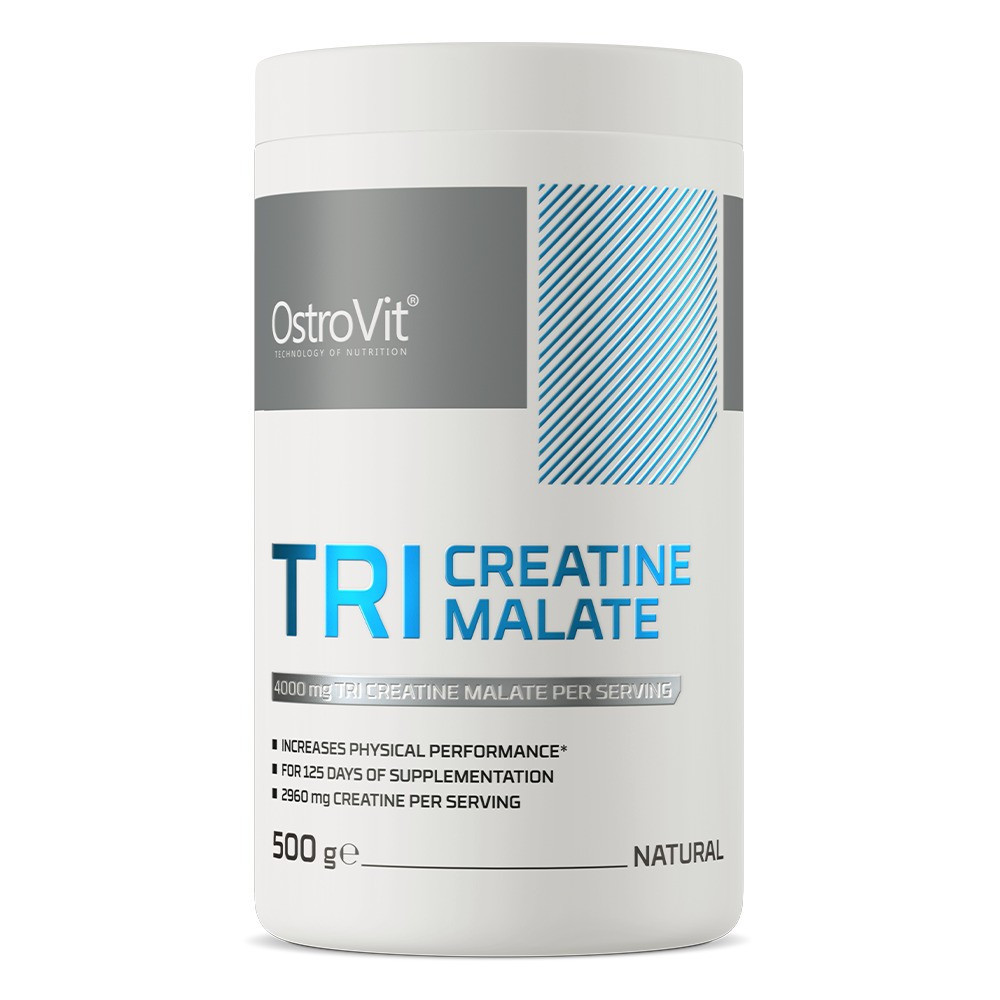 Креатин OstroVit Tri Creatine Malate 500 g (Pure) Луцьк - фото 1