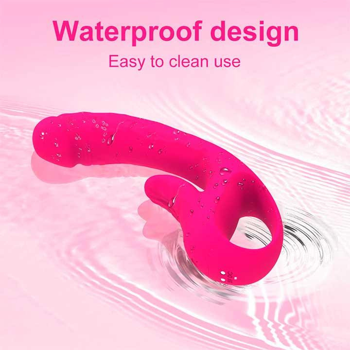 Подвійний вібратор з підігрівом для точки G і клітора We Love Вінниця - фото 3