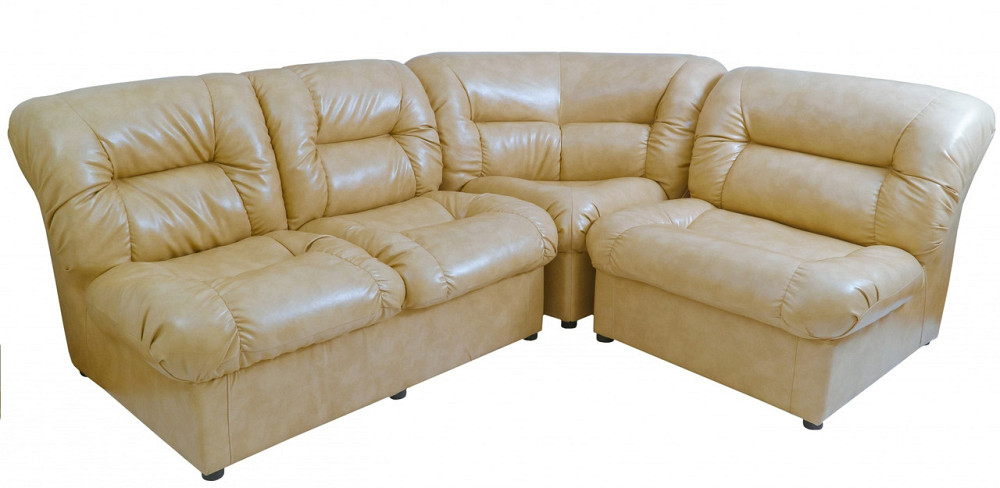 Диван Madras Vizit двойка 870х1650х850 единица 850х870х850 угол 870х850 Бежевый Киев - изображение 1