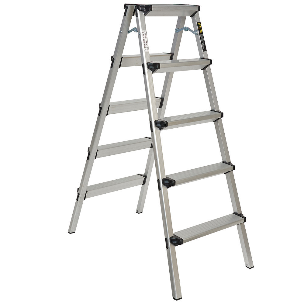 Стремянка алюминиевая двухсторонняя Кентавр 5Д Харьков - изображение 9