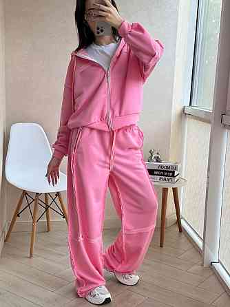 Женский оверсайз костюм двойка турецкая петля Одесса