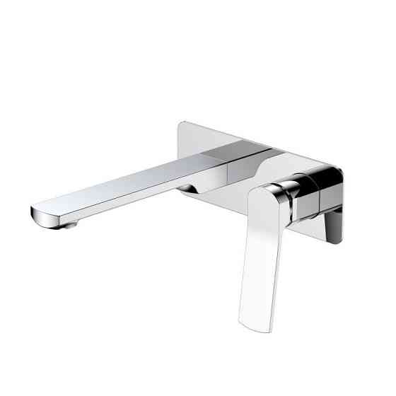 Змішувач для раковини настінний Qtap Slavonice прихованого монтажу QTSLA273CRM45919 Chrome Київ