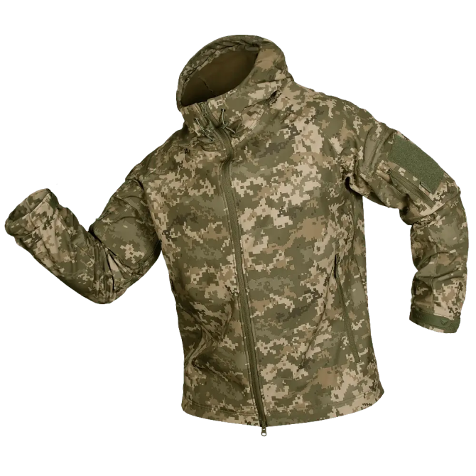 Куртка мужская теплая CM Stalker SoftShell (Пиксель) XL Винница - изображение 1
