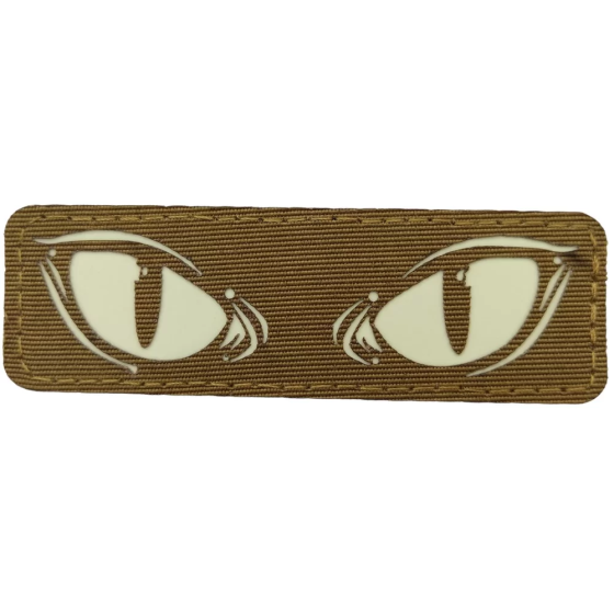 Патч / шеврон Cat Eyes Laser Cut койот Запоріжжя